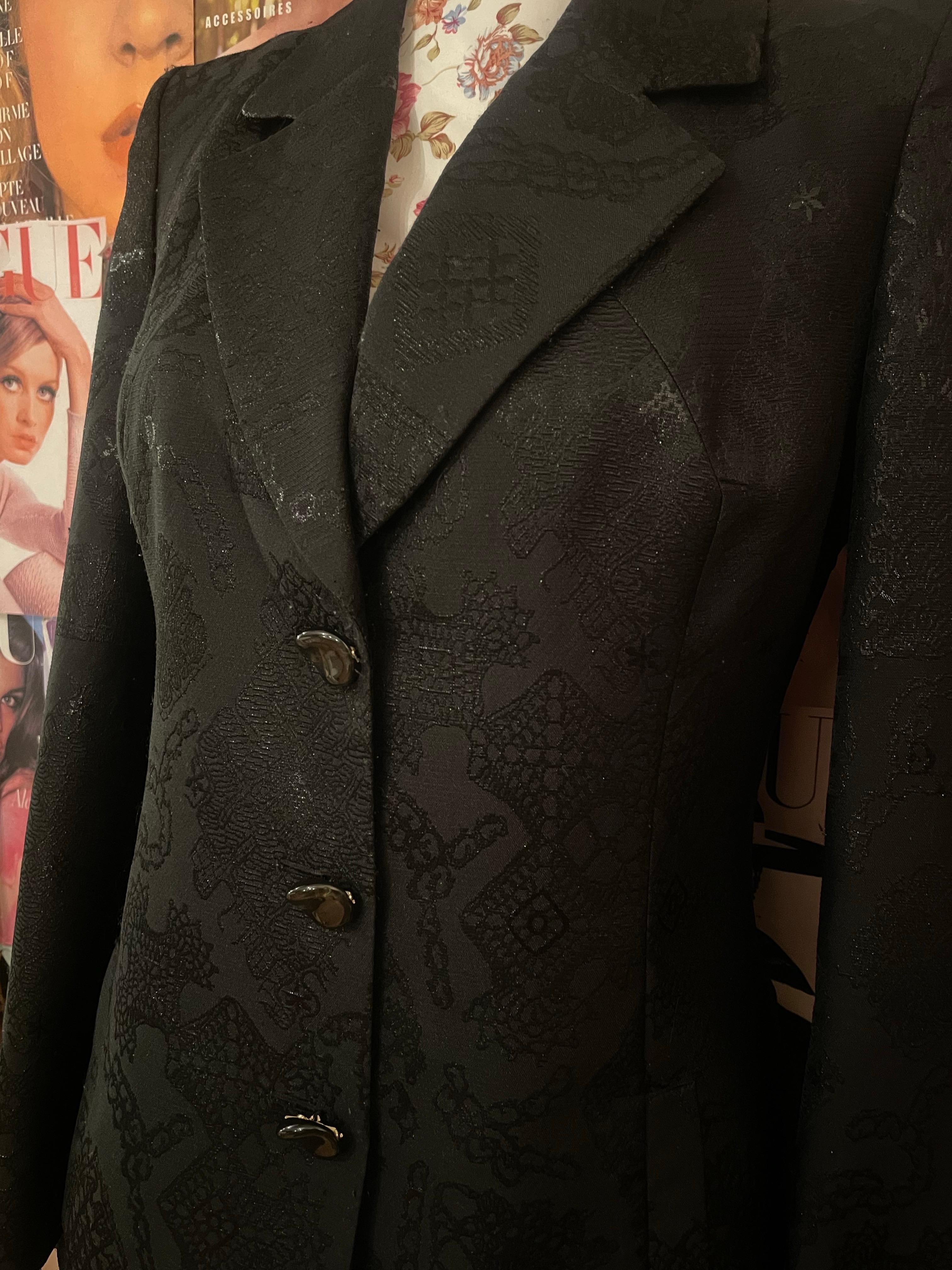 Giacca blazer vintage anni '90 di Christian Lacroix in vendita 1
