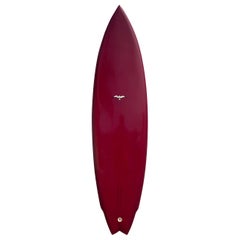 Vintage 1990 Donald Takayama Twin Fin Surfboard