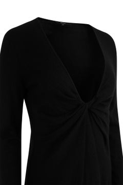 Vintage 1990's Gucci Black Cashmere Jumper