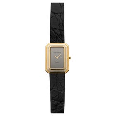 Vintage 1990s Harry Winston 6206 Tri-Tone 18K Gold Silver Dial Quartz 23mm
