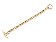 Vintage 1990s Hermes Chaine D'Ancre Toggle Bracelet
