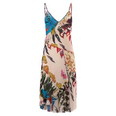 Vintage 1990's Iceberg Floral Silk Dress