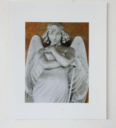 Vintage 1990s Monteverde Angel Sculpture Color Photograph