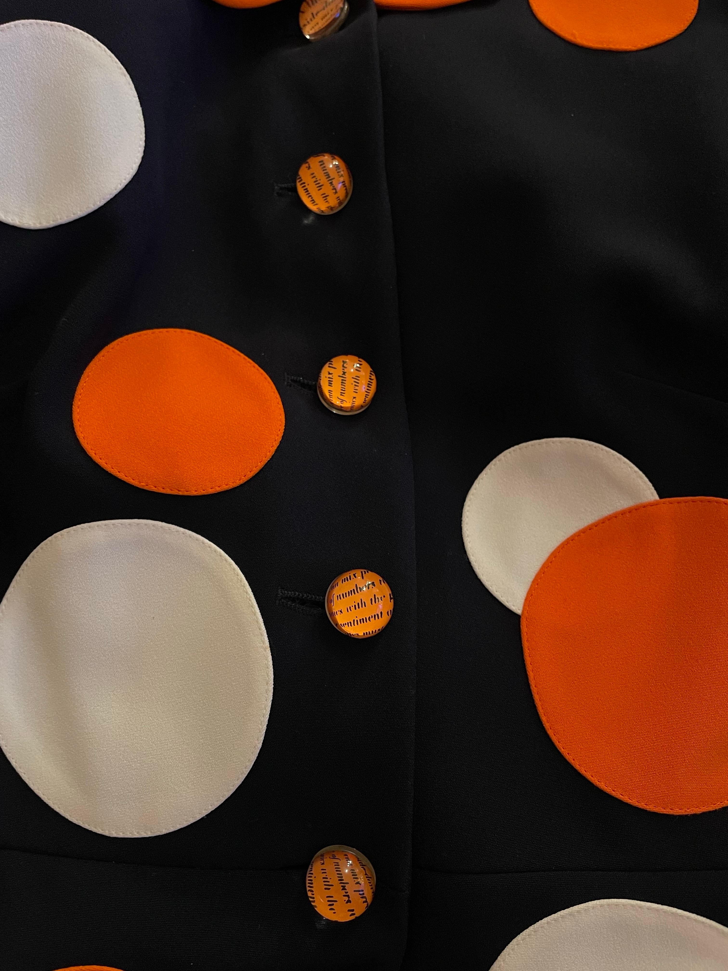 Vintage 1990s Moschino Cheap&Chic suit 1