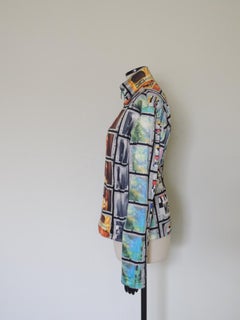 Giacca da ginnastica vintage anni '90 Moschino Moving Images