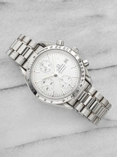 Vintage 1990s Omega Speedmaster 3511.2 Steel White Dial Auto 39mm