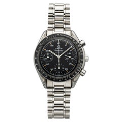 Omega Speedmaster vintage des années 1990, prix réduit, référence 3510.50, Steele, cadran noir, automatique, 39 mm