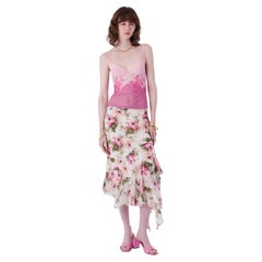 Top Corsé Rosa Vintage La Perla Años 90