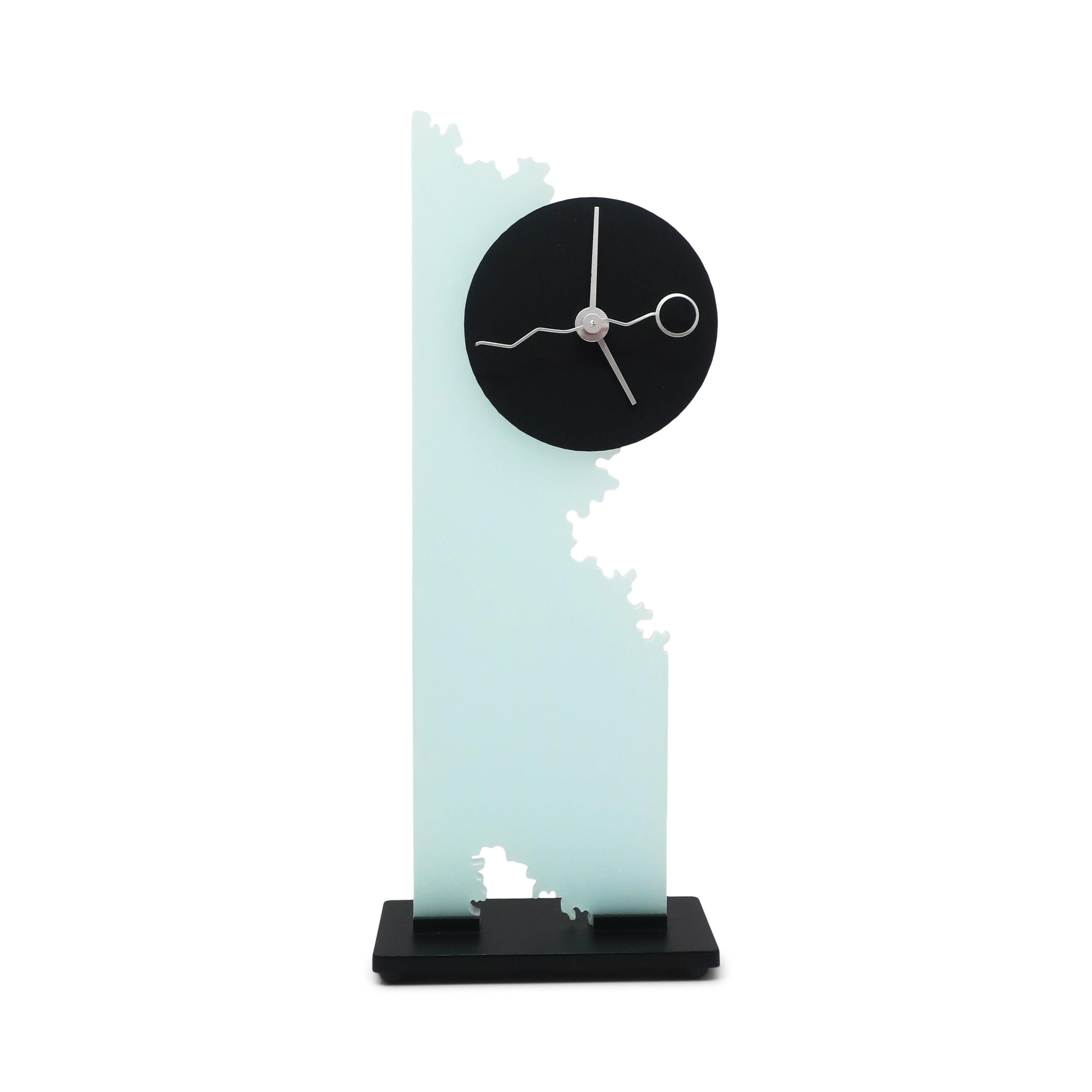 Post-Modern Vintage 1990s Postmodern Desk Clock by Brian Prothro for Zipadeedoodah Designs For Sale