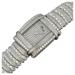 Vintage 1990's "Sabi" Henry Dunay 6.50cttw. Diamond Ladies Watch 18K White Gold