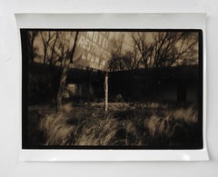 Vintage 1990's Sepia Toned Moody Motel Photograph