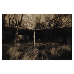 Used 1990's Sepia Toned Moody Motel Photograph