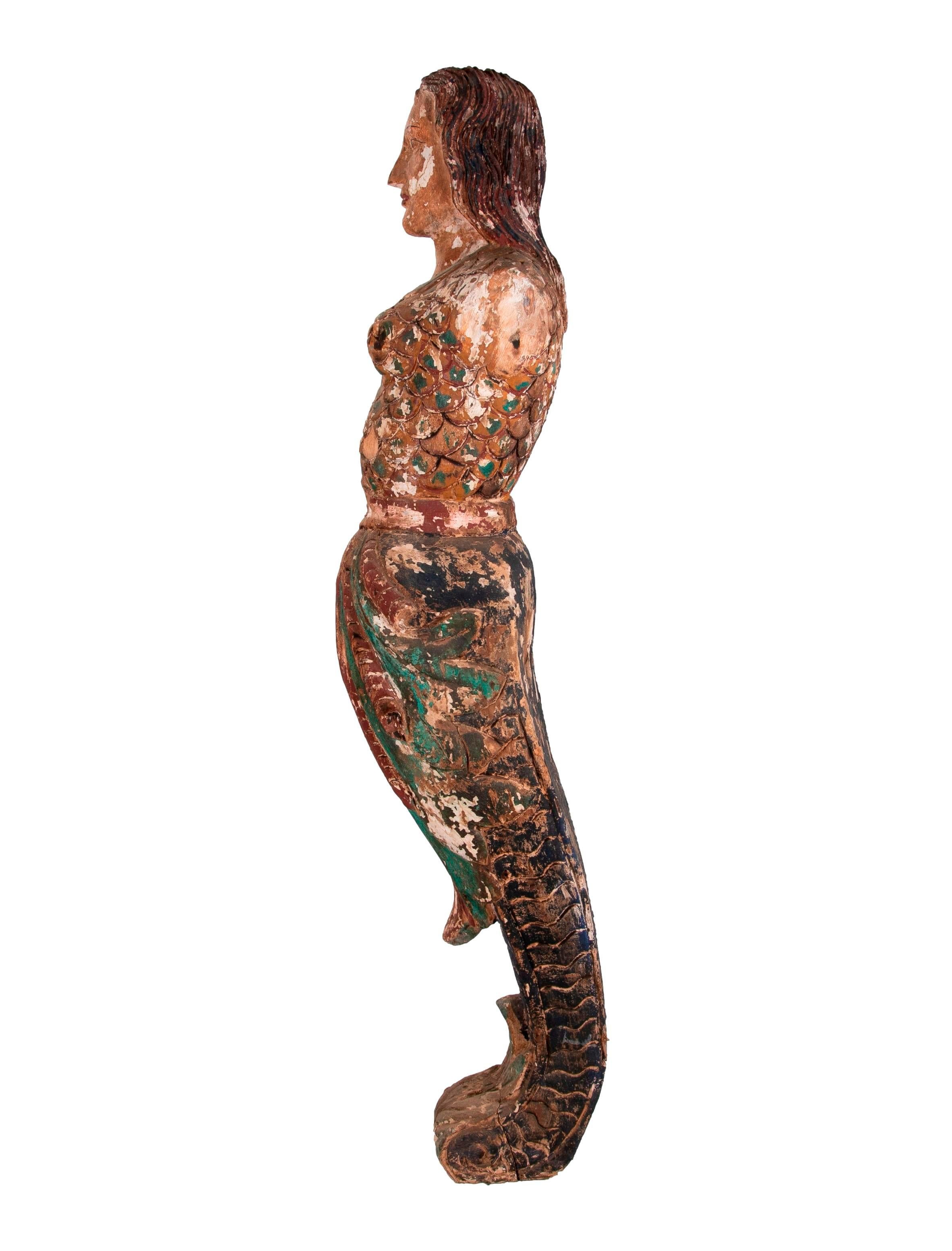 teak mermaid masthead