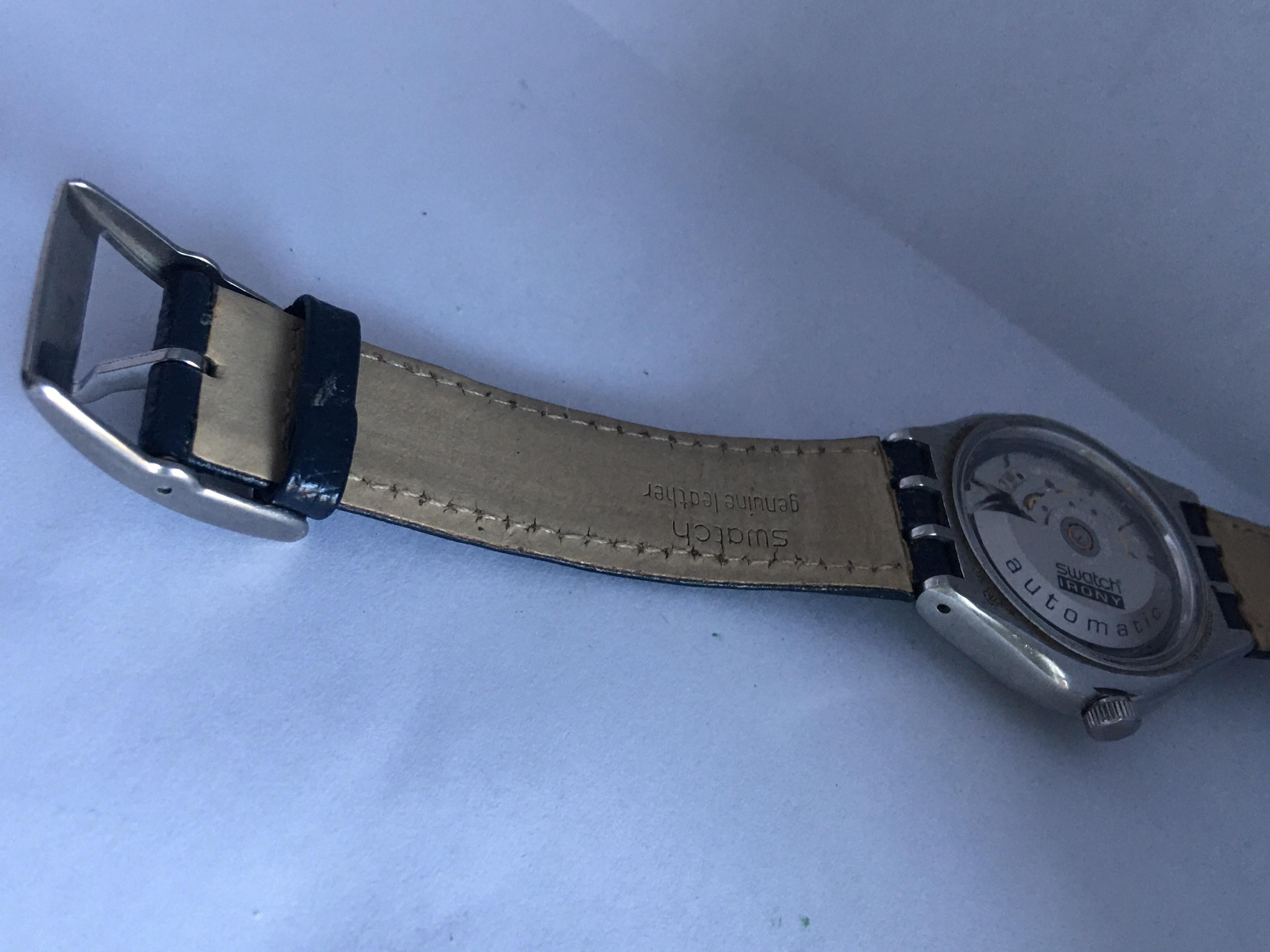 Vintage 1990s Swatch Automatic Watch For Sale 4