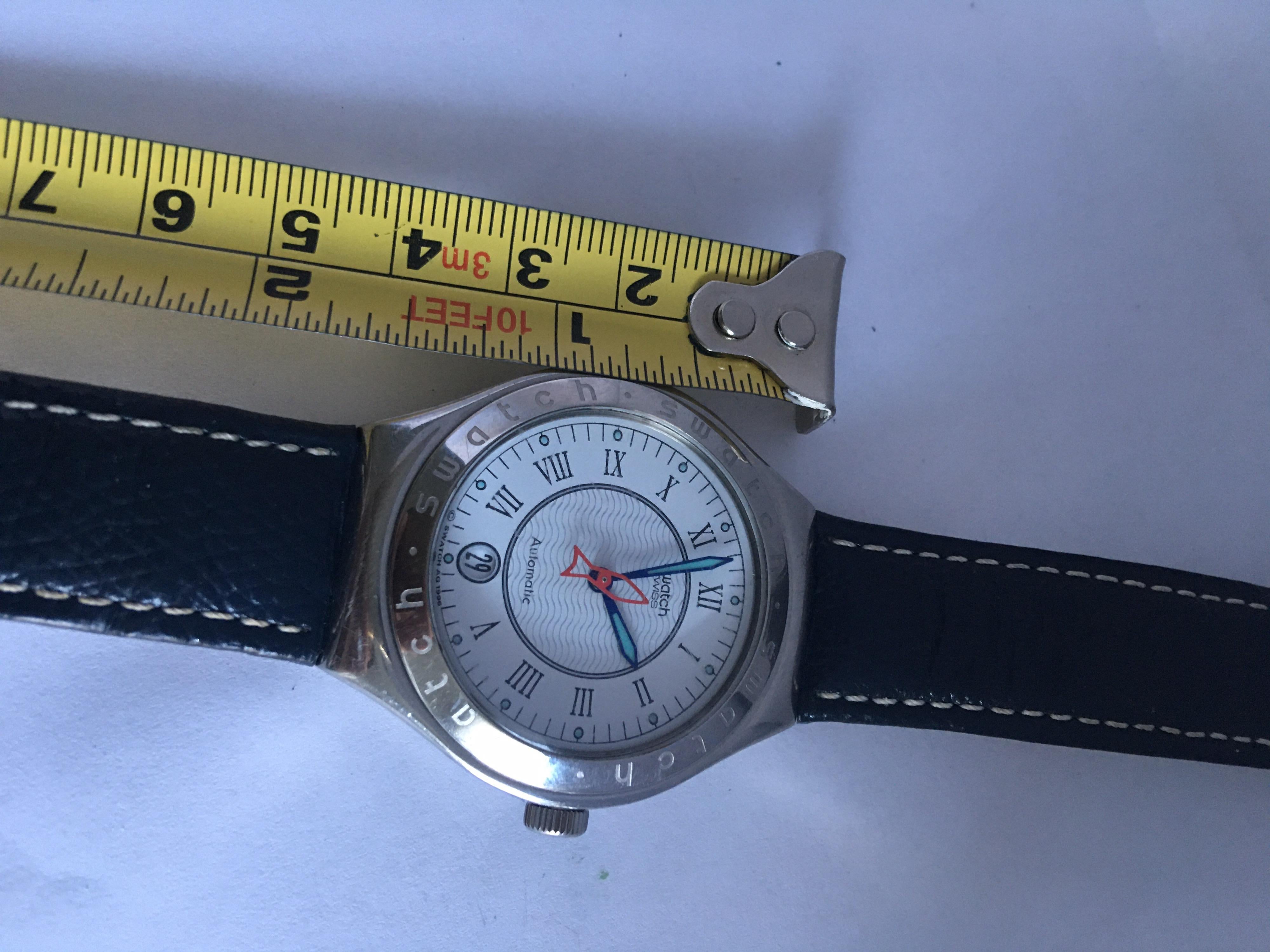Vintage 1990s Swatch Automatic Watch For Sale 5
