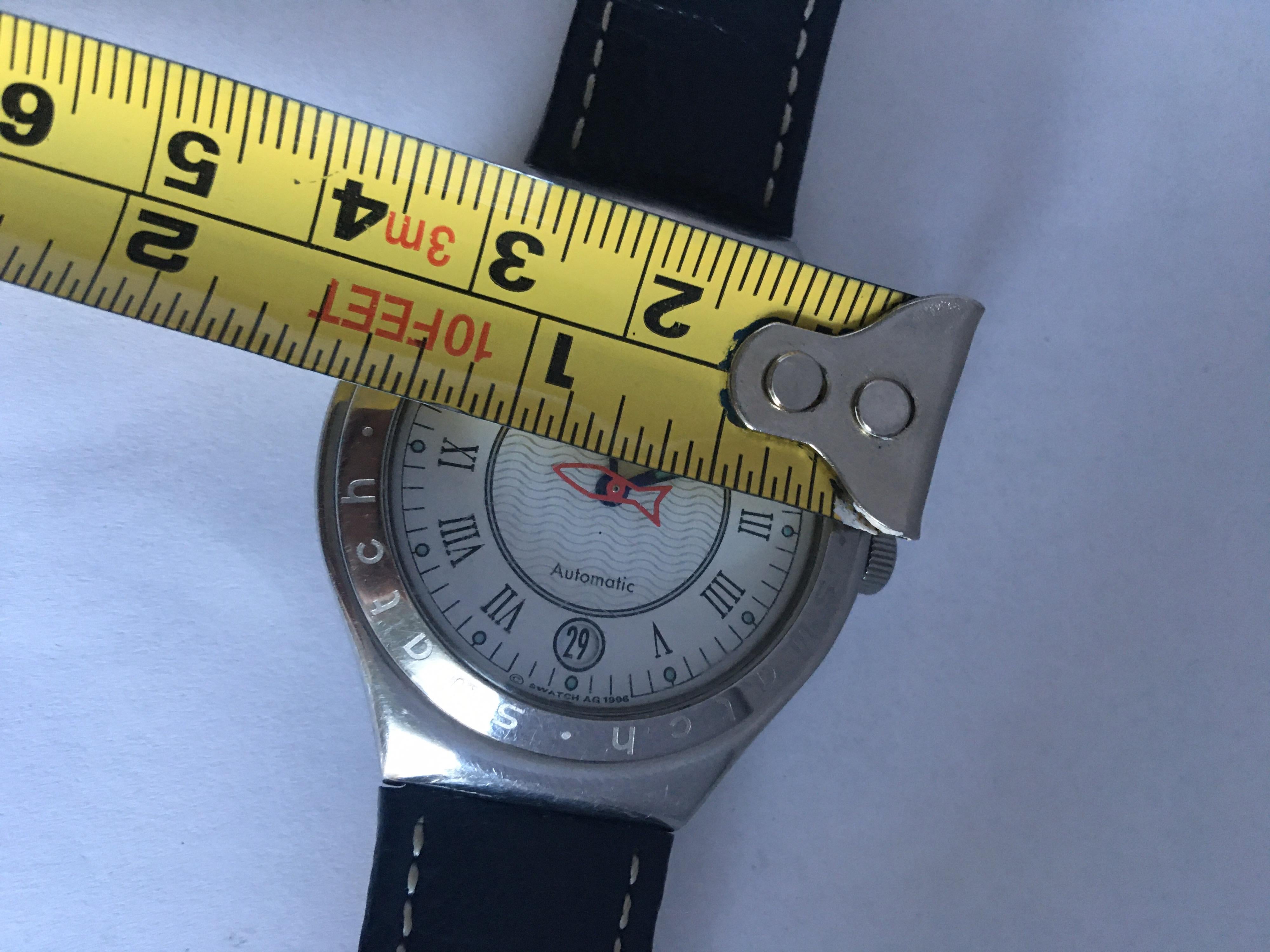 Vintage 1990s Swatch Automatic Watch For Sale 6