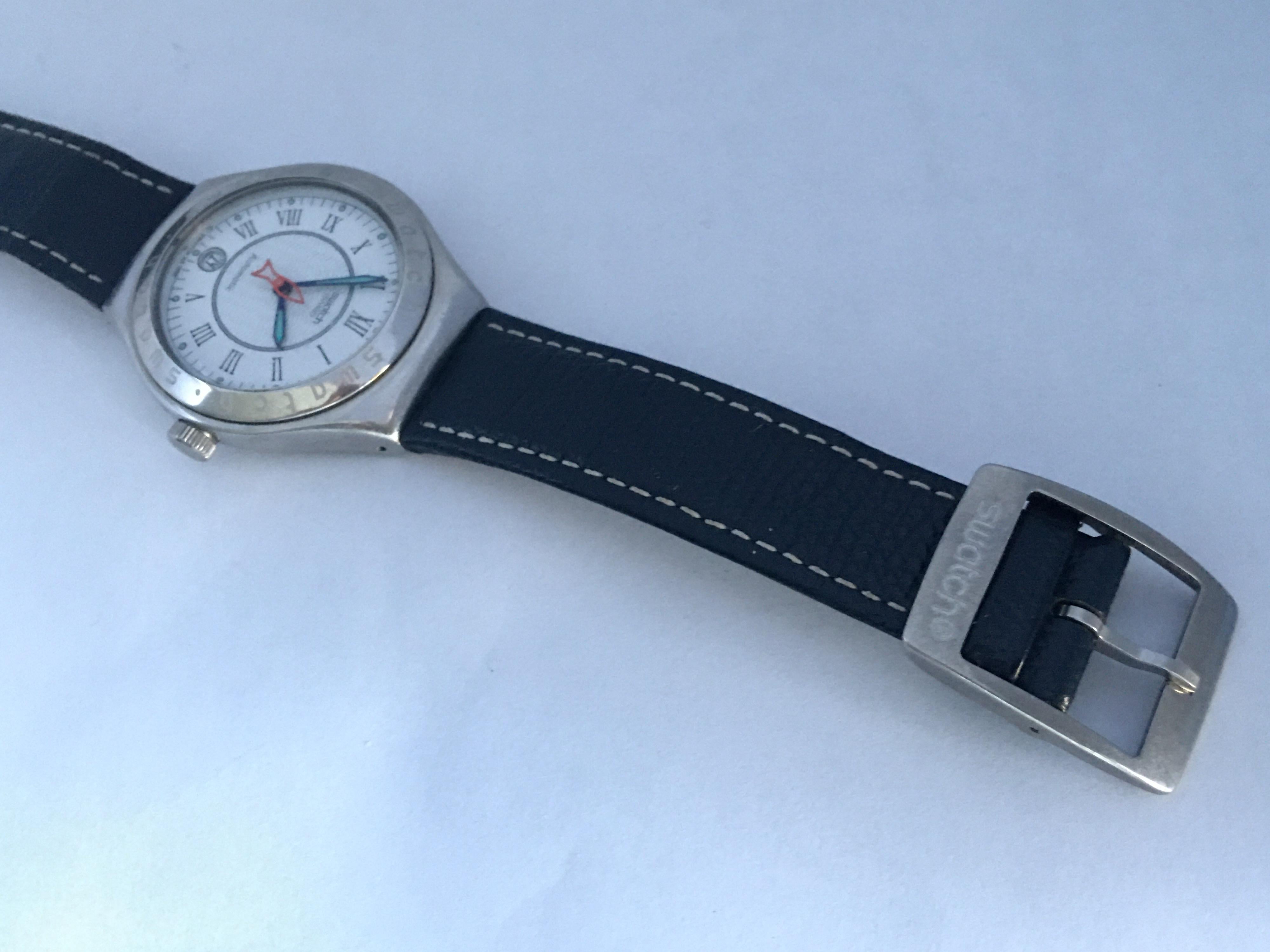 Vintage 1990s Swatch Automatic Watch For Sale 8