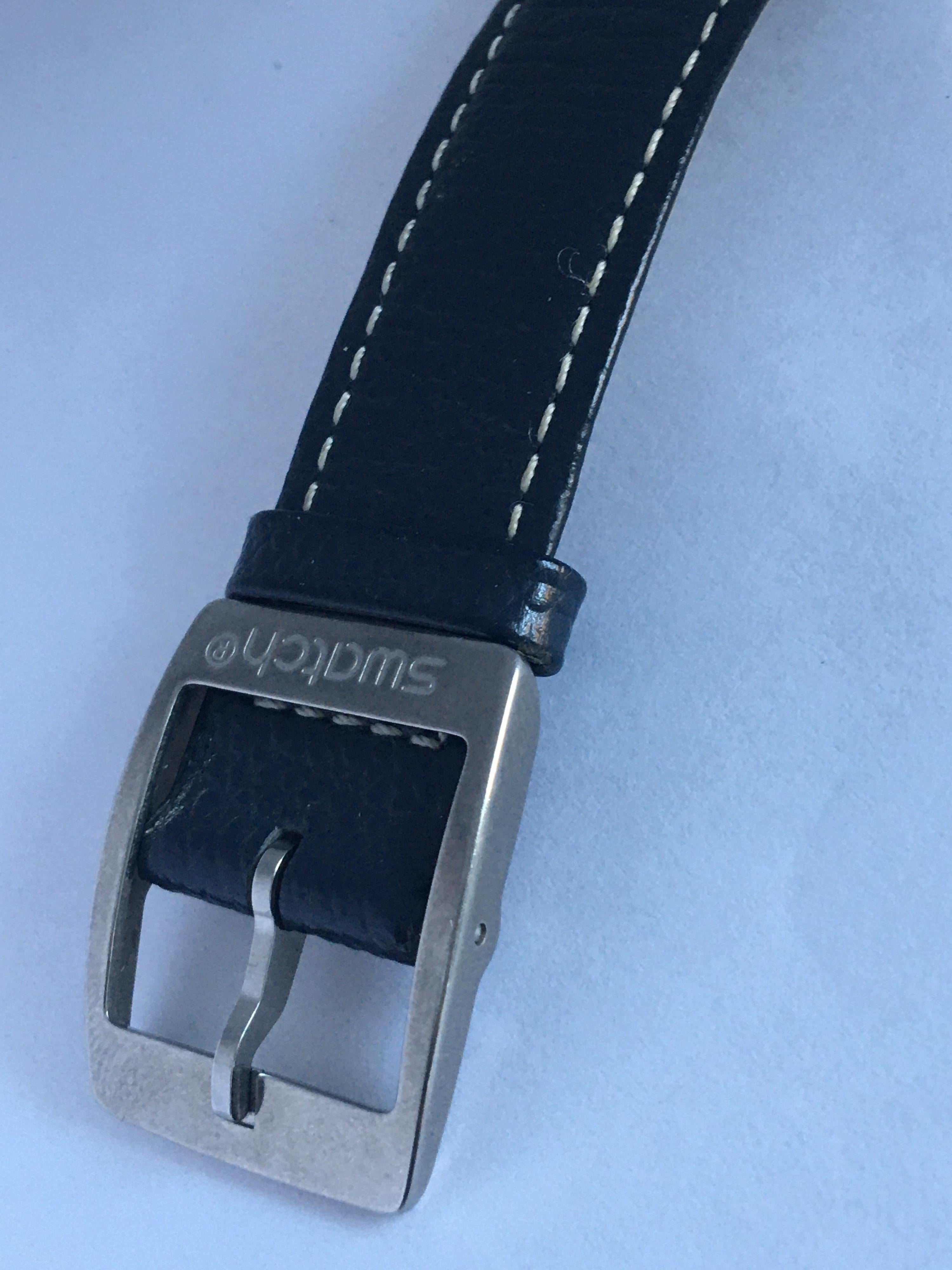 Vintage 1990s Swatch Automatic Watch In Good Condition For Sale In Carlisle, GB