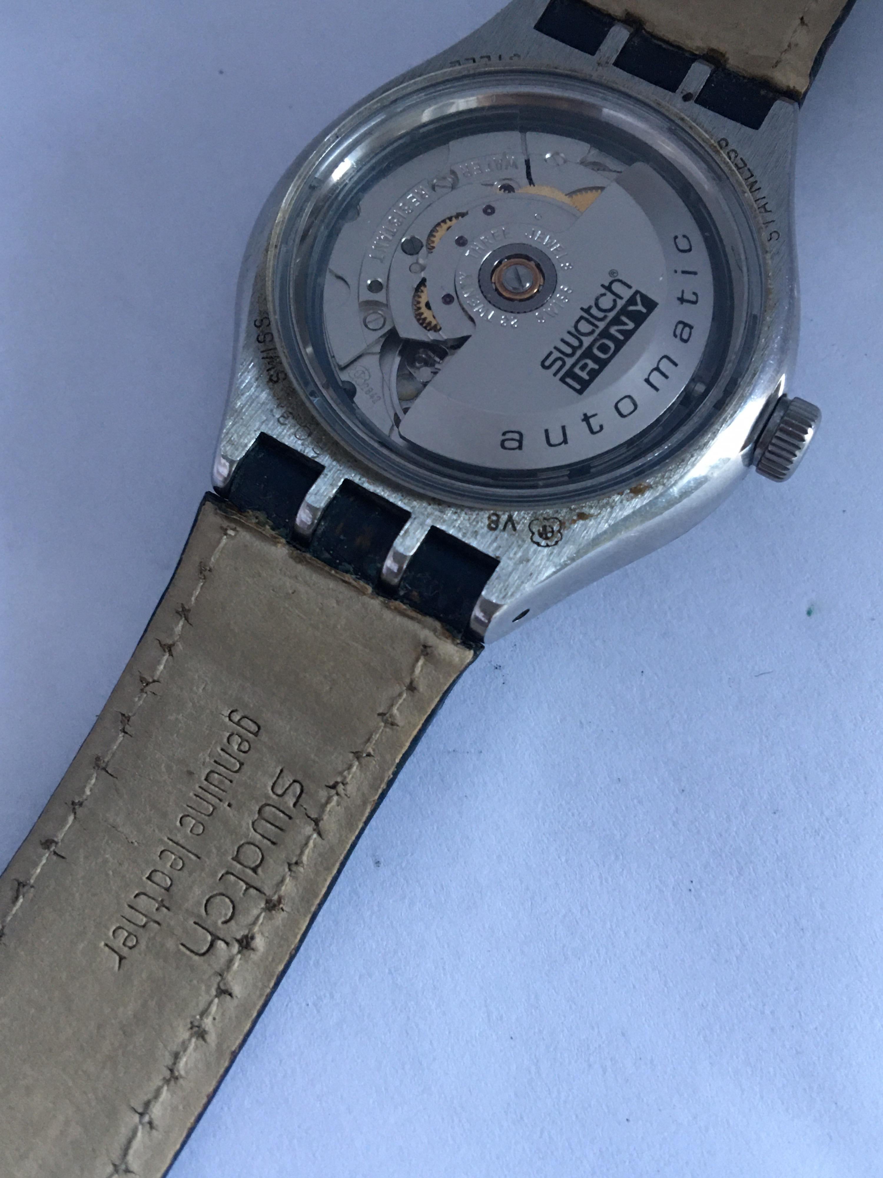 Vintage 1990s Swatch Automatic Watch For Sale 1
