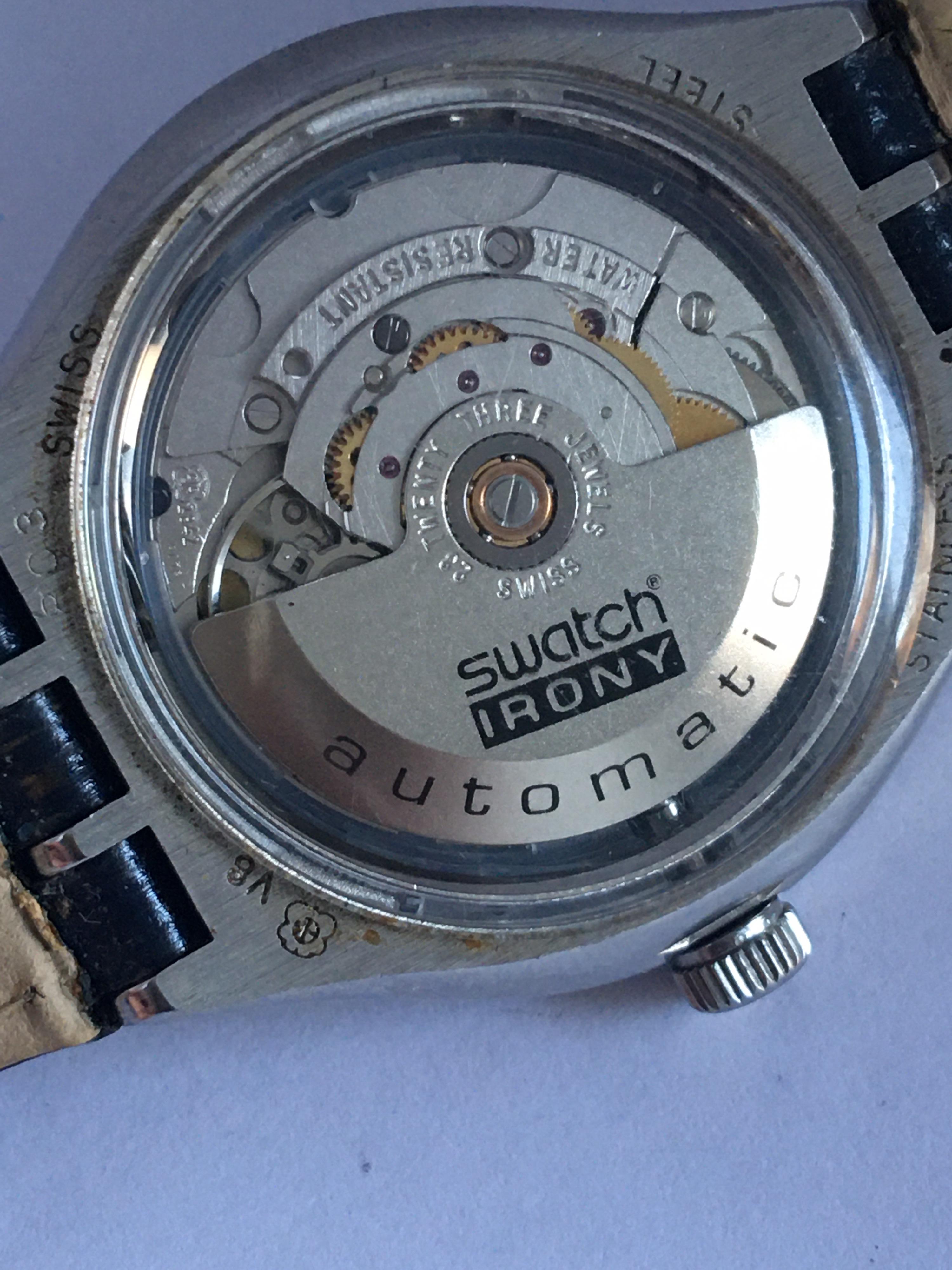 Vintage 1990s Swatch Automatic Watch For Sale 2