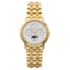 Vintage 1990s Villeret Perpetual 5395-1318 – 18K Yellow Gold, White Moonphase