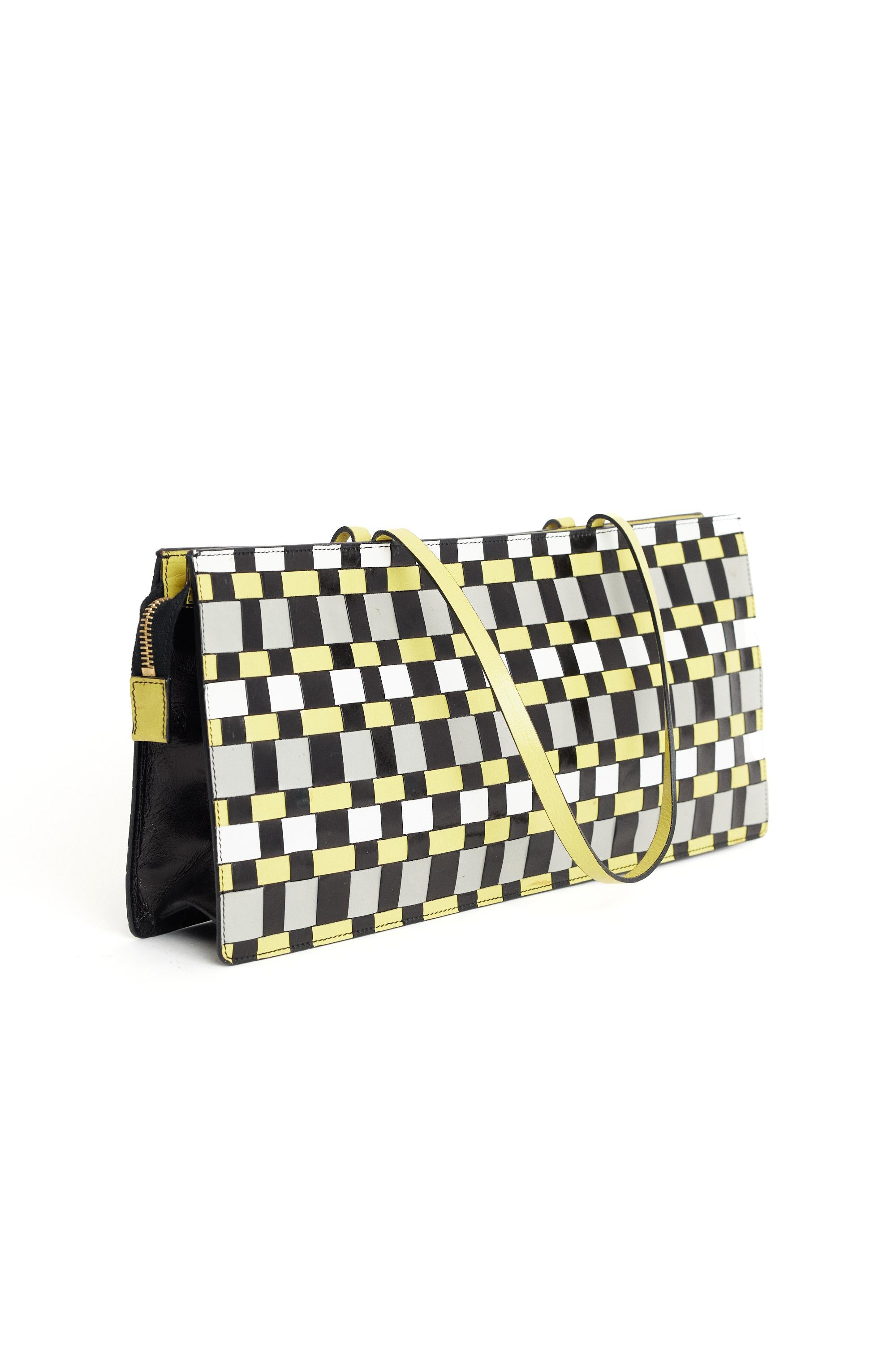 Women's or Men's Vintage Miu Miu 1990's Woven Baguette Shoulder Bag
