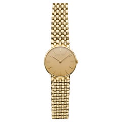 Vintage 1991 Audemars Piguet Ultra Thin 18K YG Champagne Dial Manual 32mm