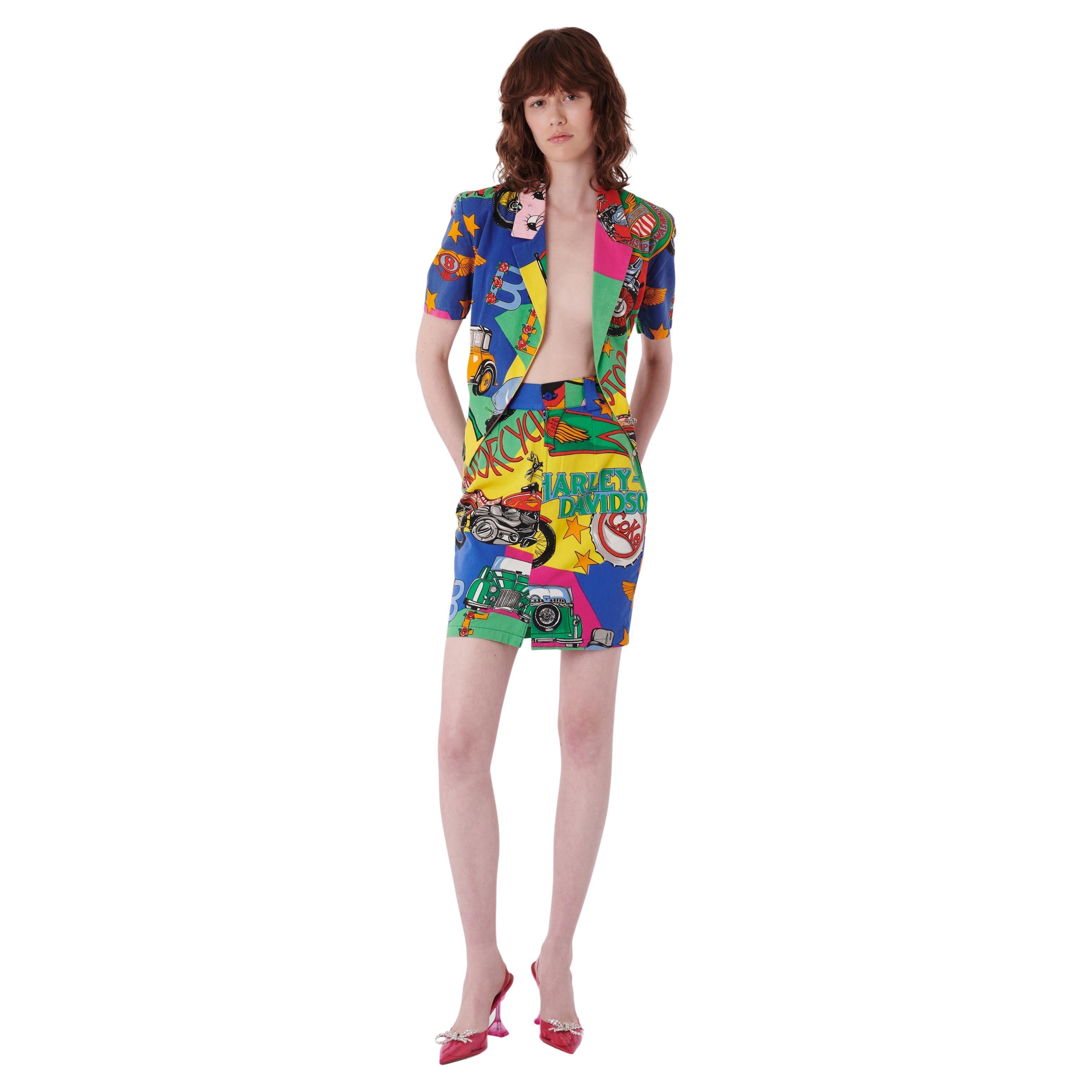 Vintage Versace 1991 Betty Boop Co-ord