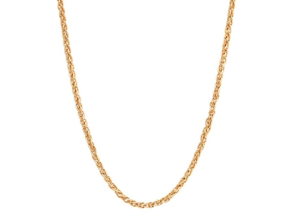 Women's or Men's Vintage 1991 Cartier 18 Karat yellow Gold chain necklace