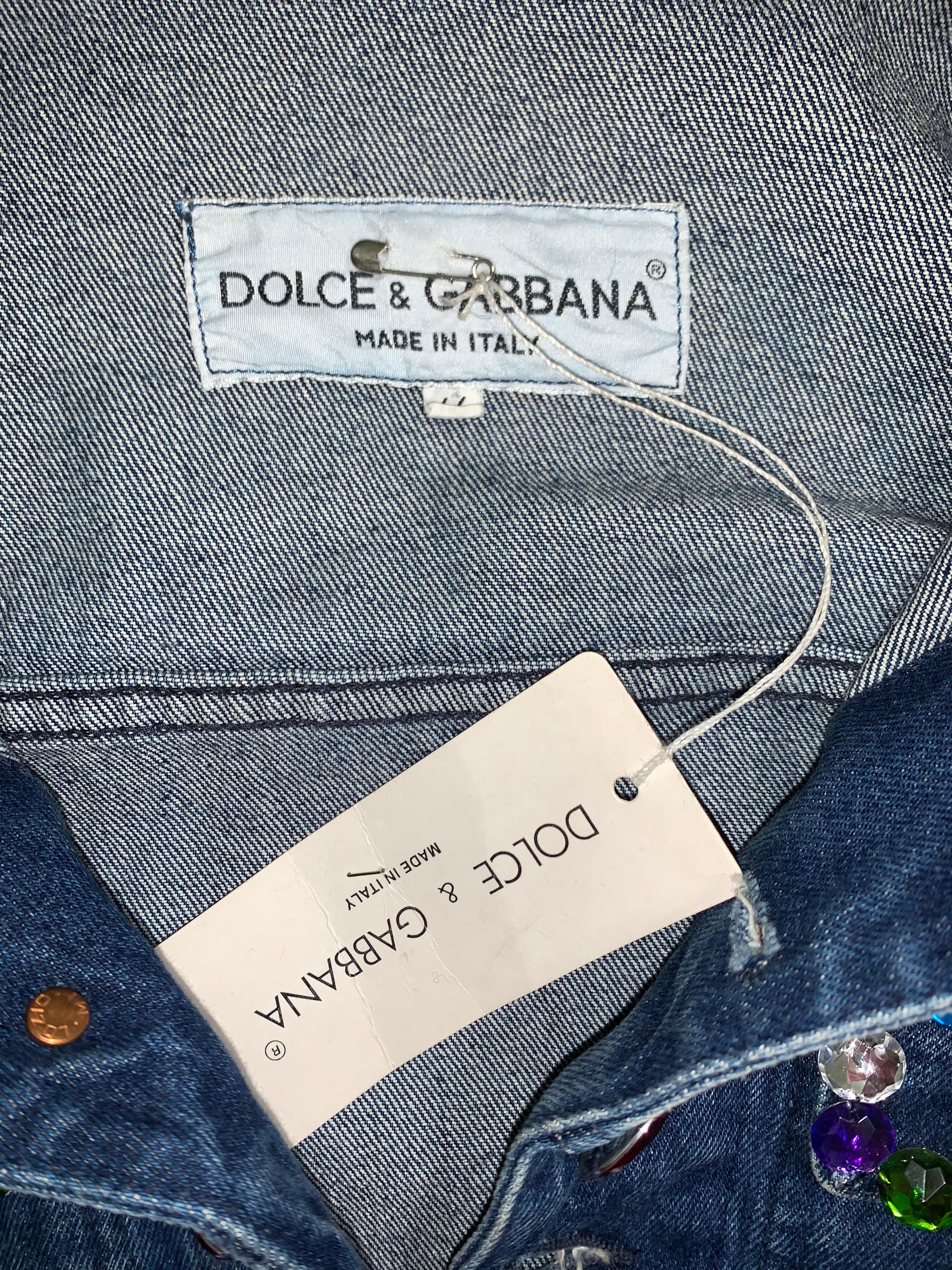 通販の vintage italy製 Dolce&Gabbana デザイン デニム デニム/ジーンズ