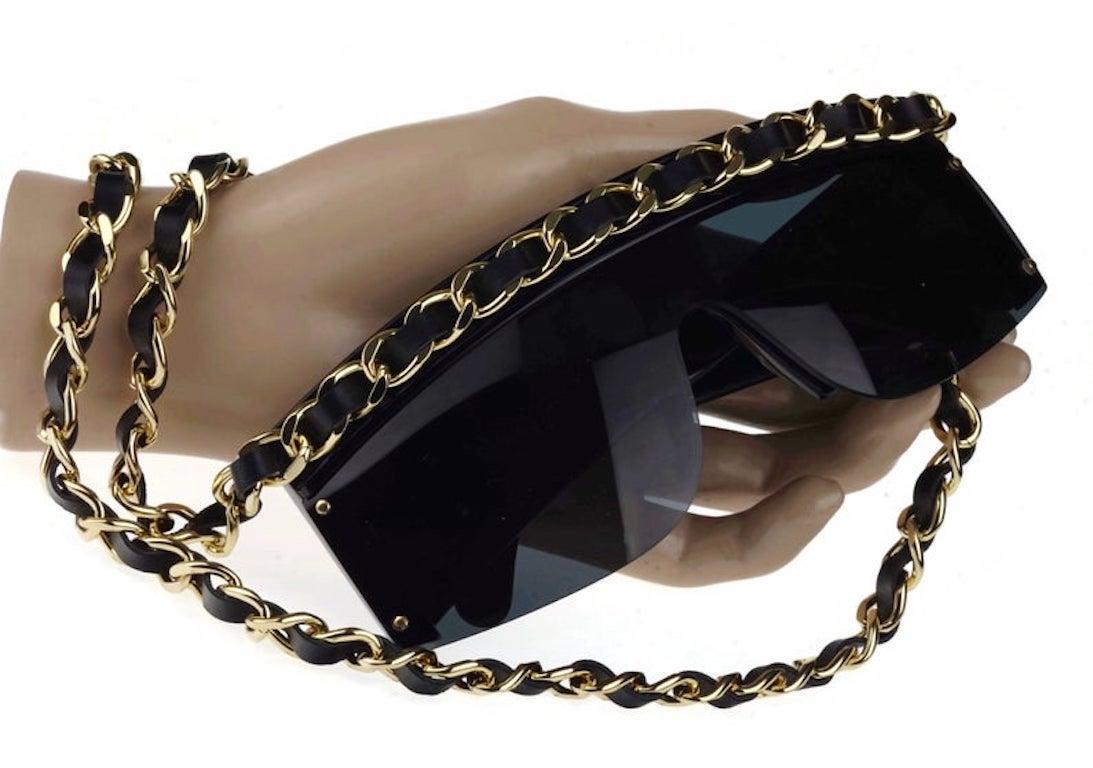 chanel chain sunglasses vintage