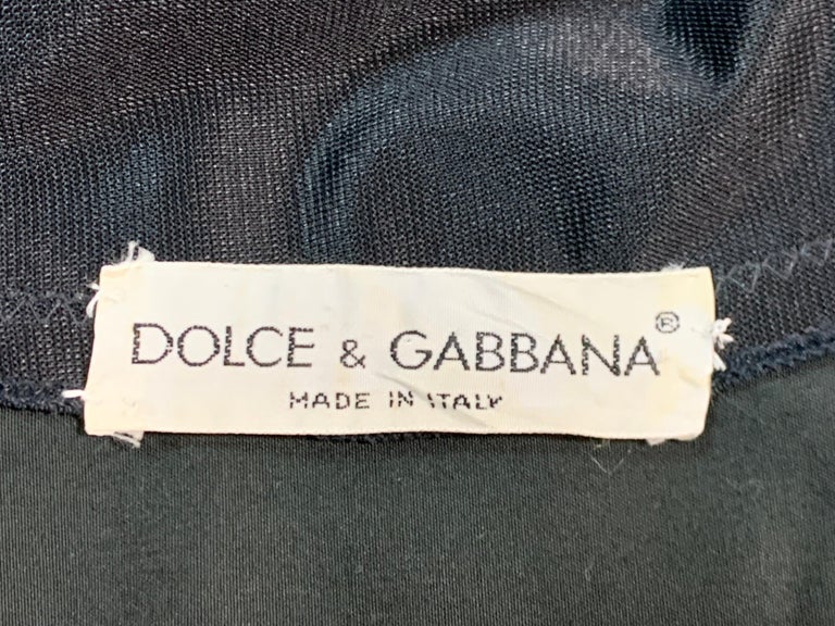 Vintage 1992 Dolce and Gabbana Sheer Silk Corset Bandage Skirt Mini ...