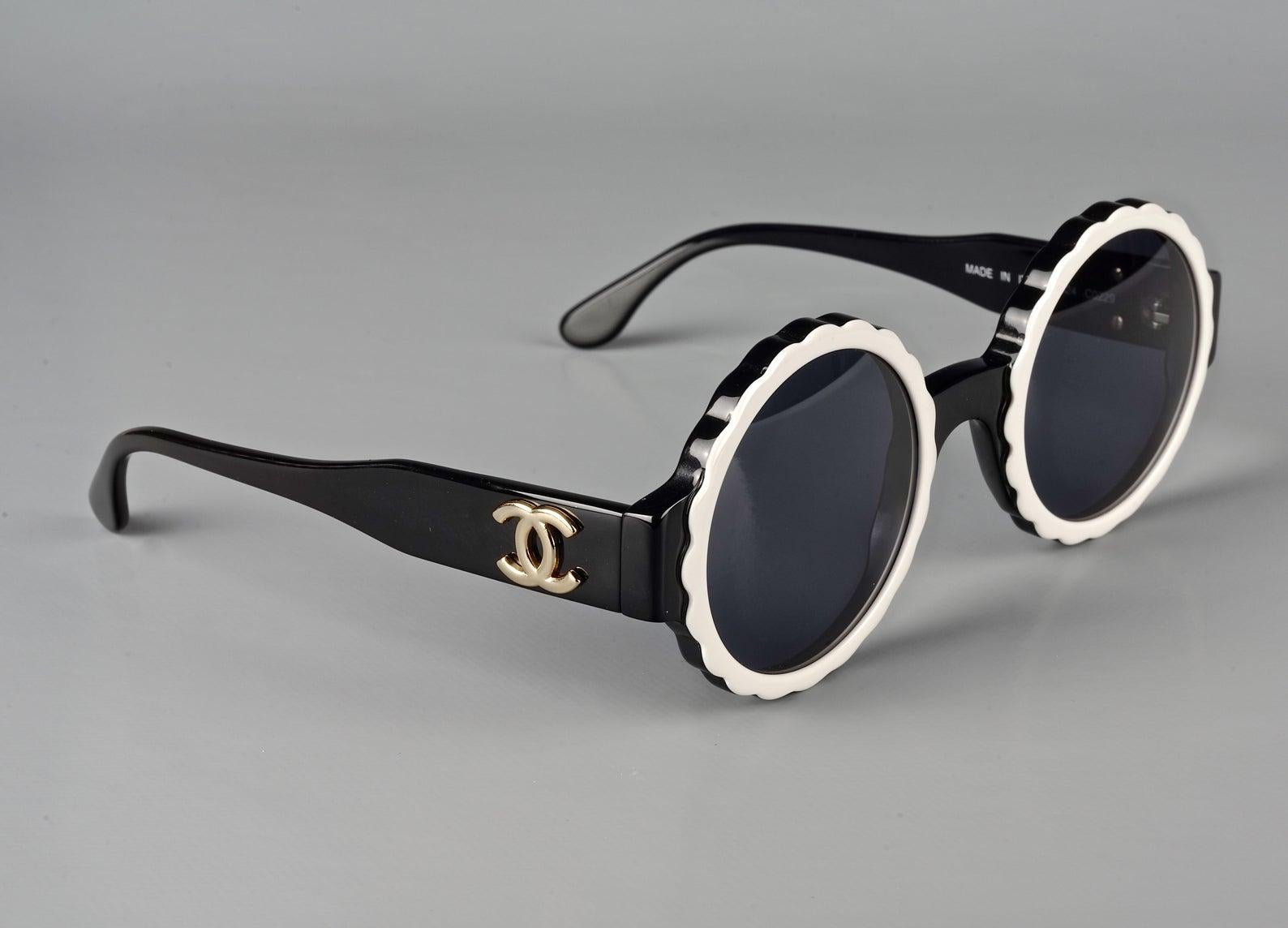 chanel camelia sunglasses