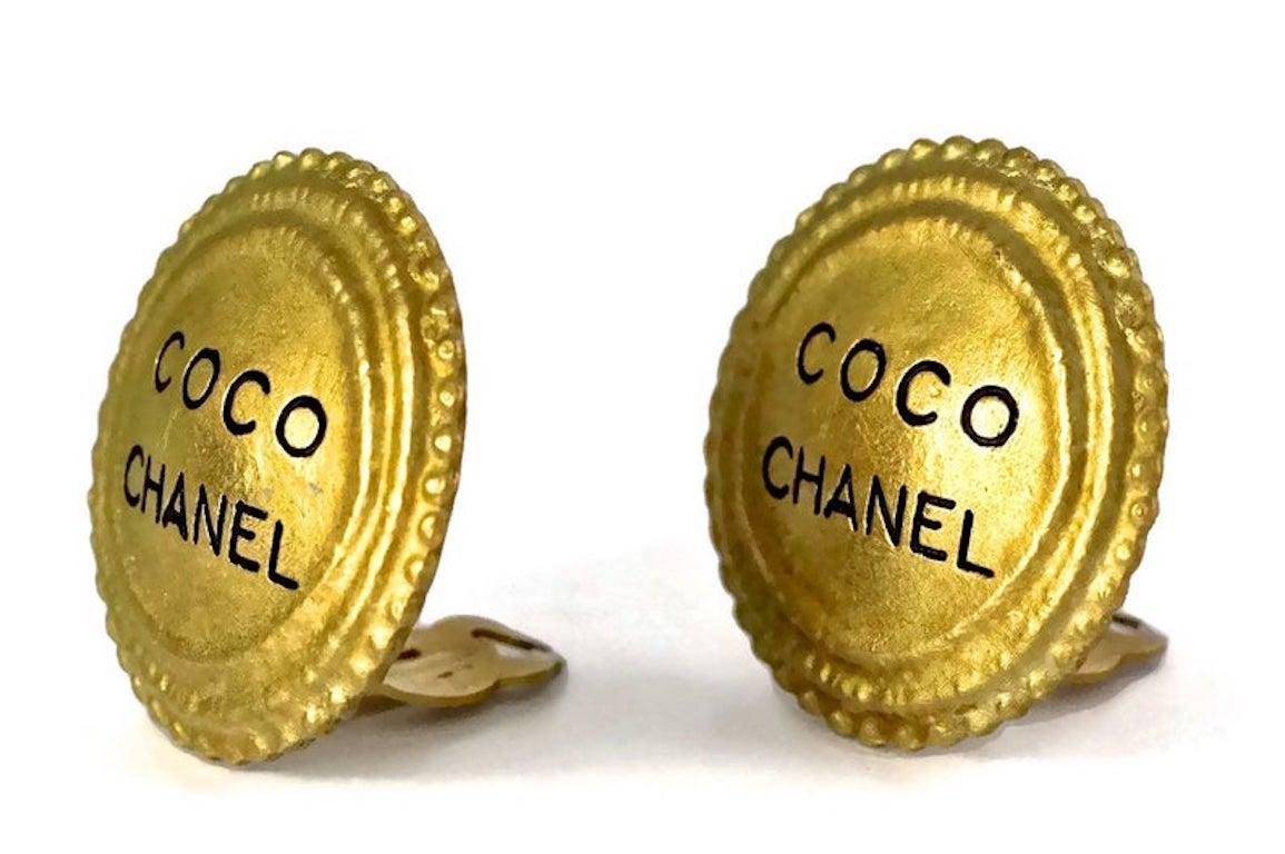 coco chanel earings
