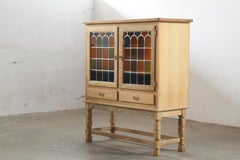 Vintage 1994 Danish Modern Oak Cabinet in the style of Henning Kjærnulf