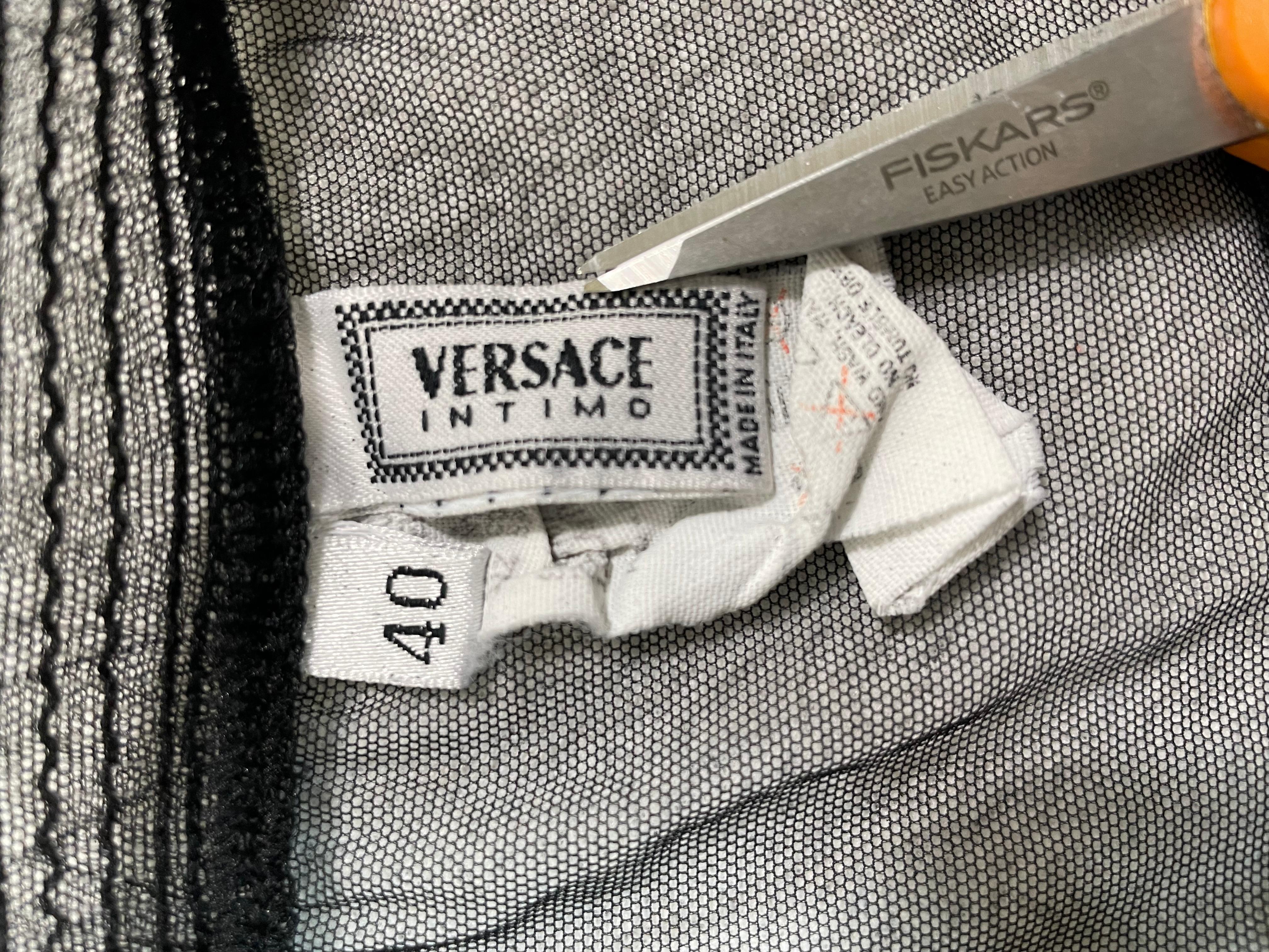 lace versace shorts