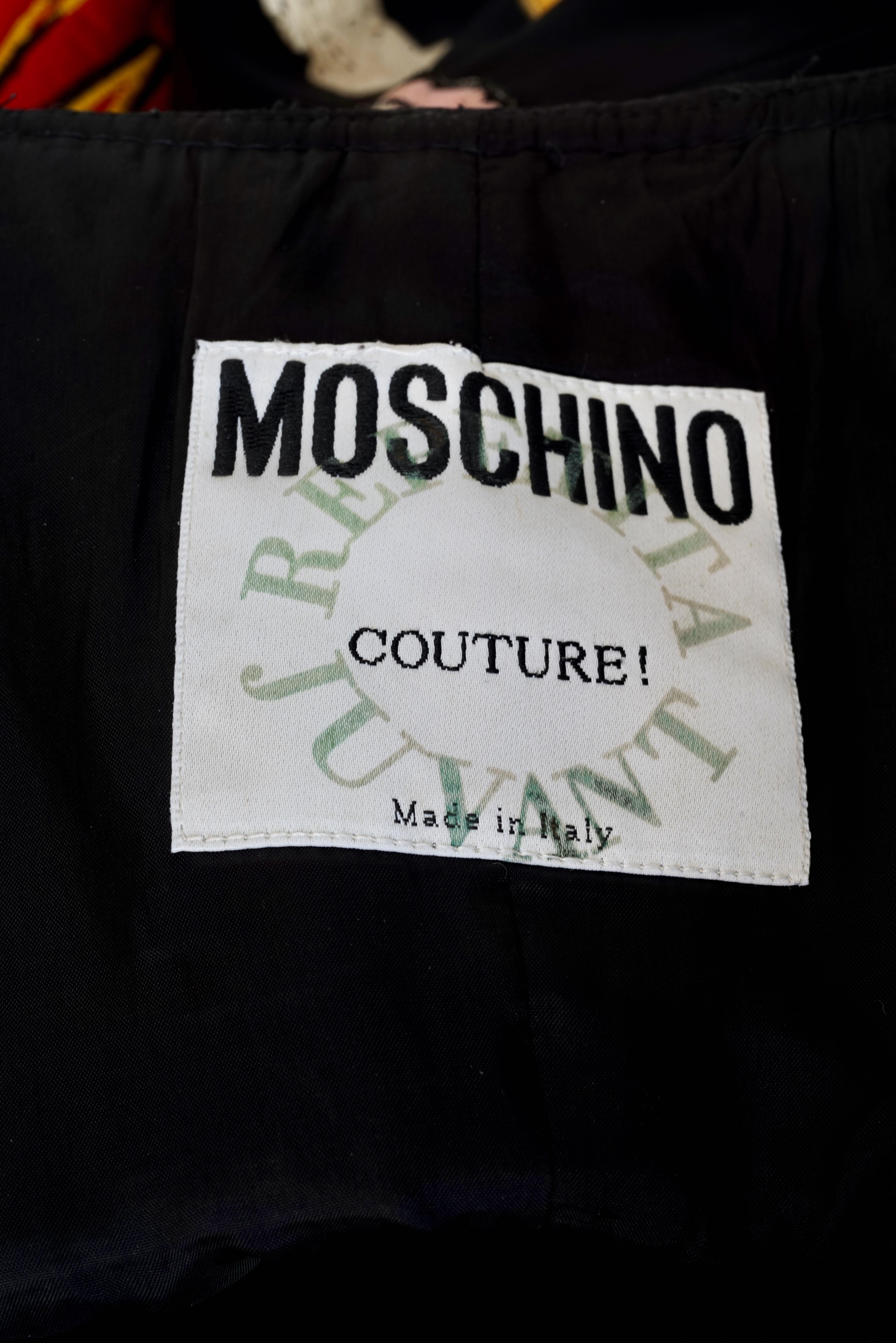 Vintage 1994 MOSCHINO COUTURE 