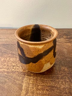 Vintage 1994 Studio Pottery Vasija - Firmado Cerámica Americana