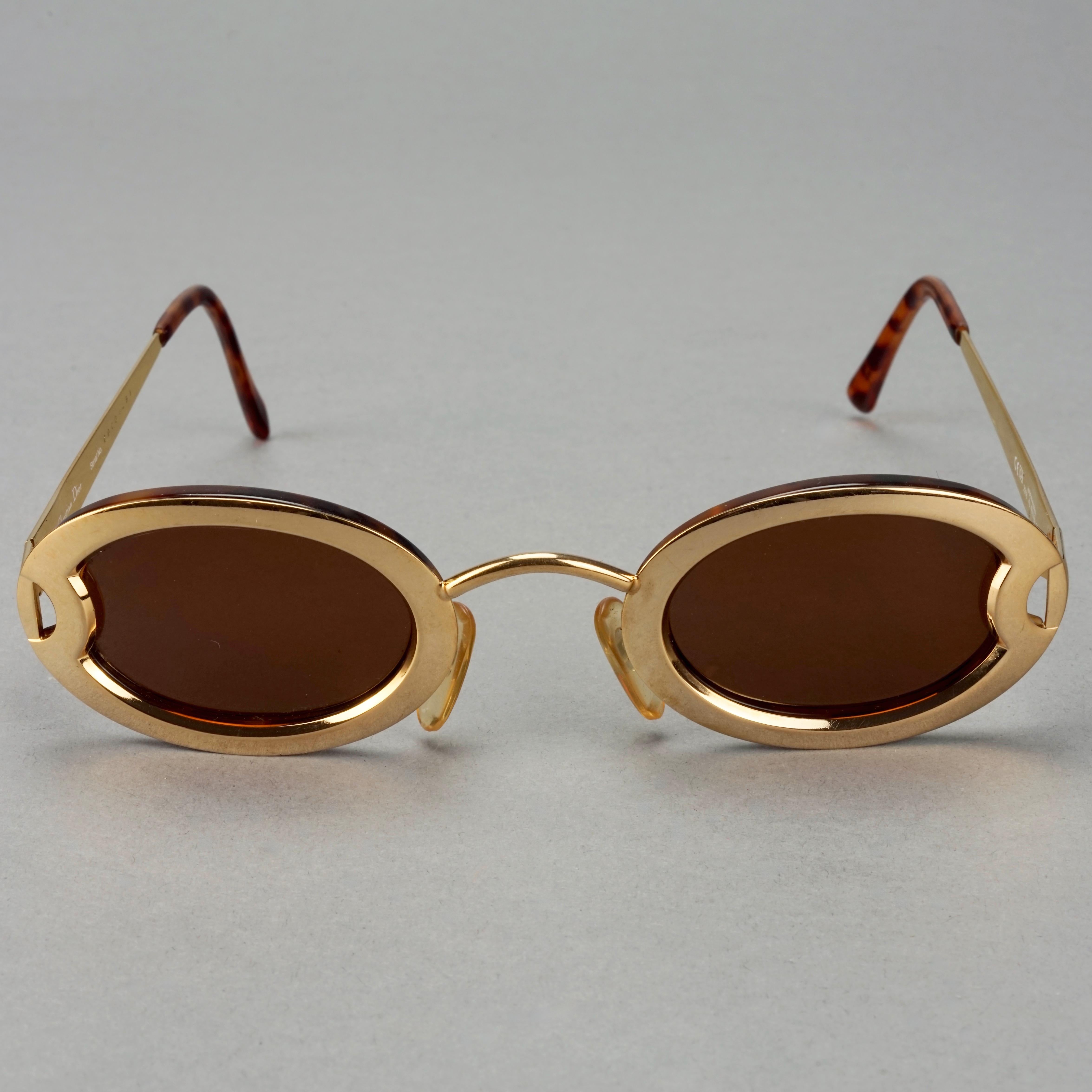 dior gold sunglasses