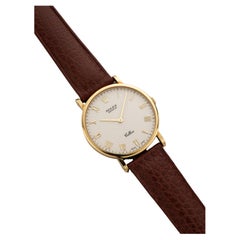 Vintage 1995 Rolex Cellini Reference 5112/8 18K Yellow Gold Manual Wind White