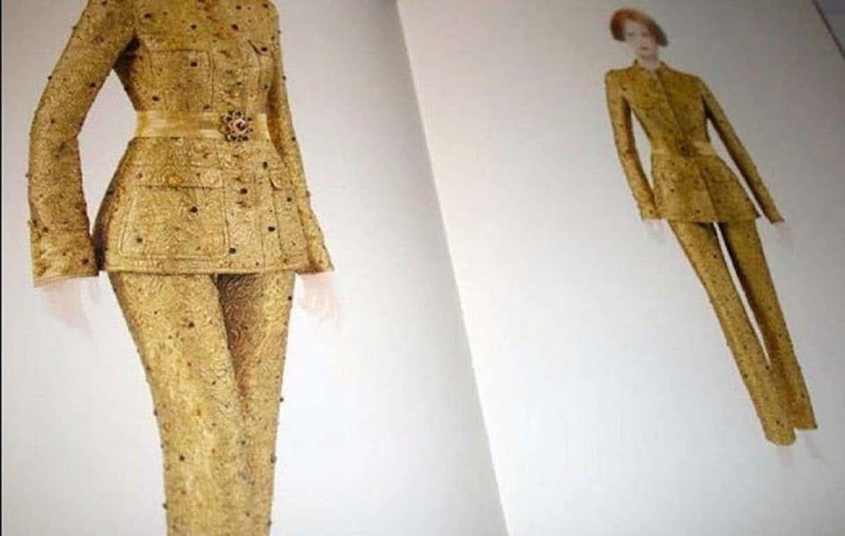 Vintage 1996 CHANEL Gripoix Mesh Belt Documented Bookpiece 7