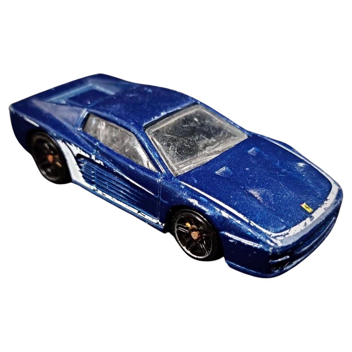 Vintage 1997 Hotwheels Mattel Ferrari F512m Toy 2Y192