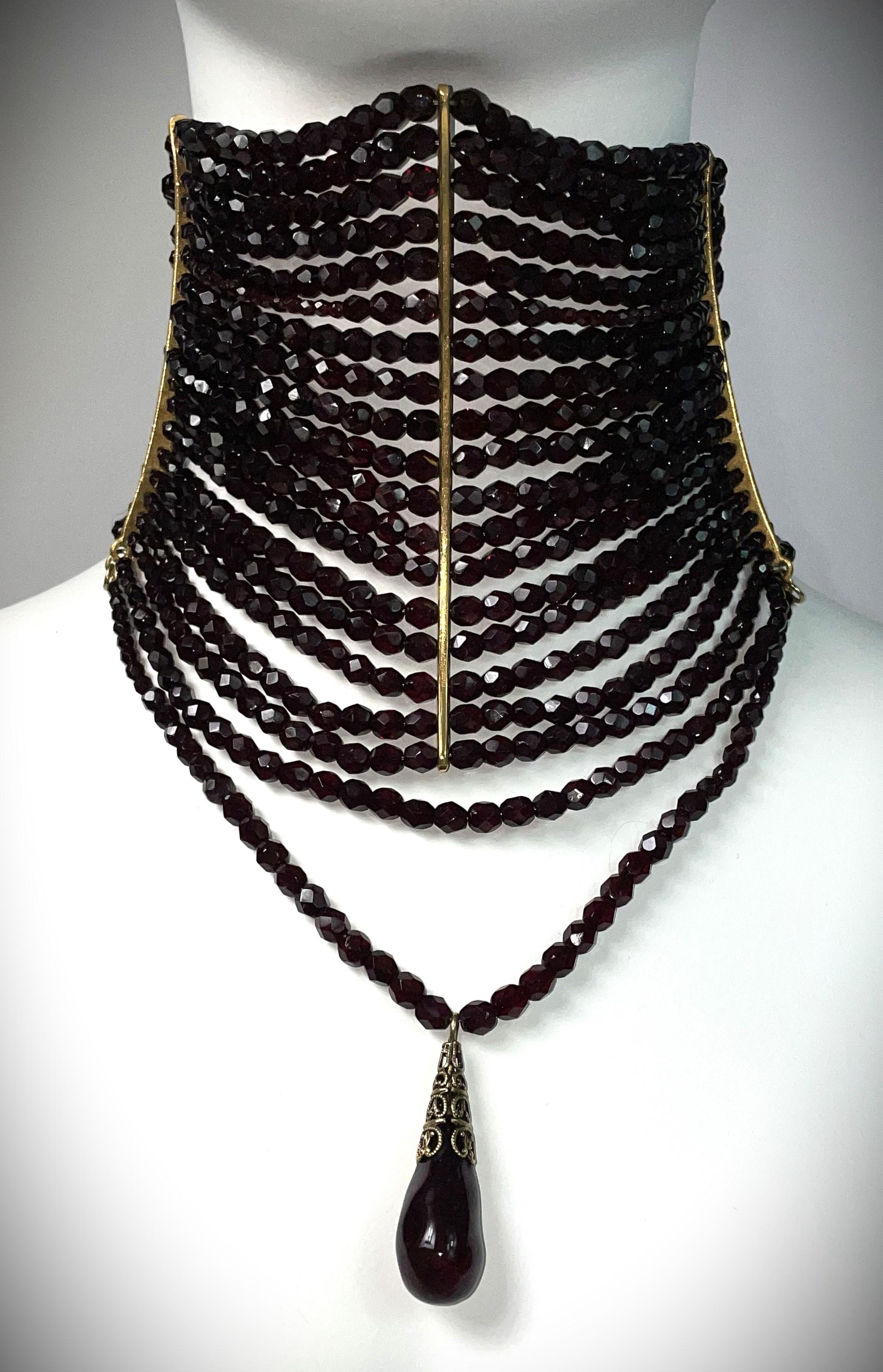 bloody pearl necklace dior