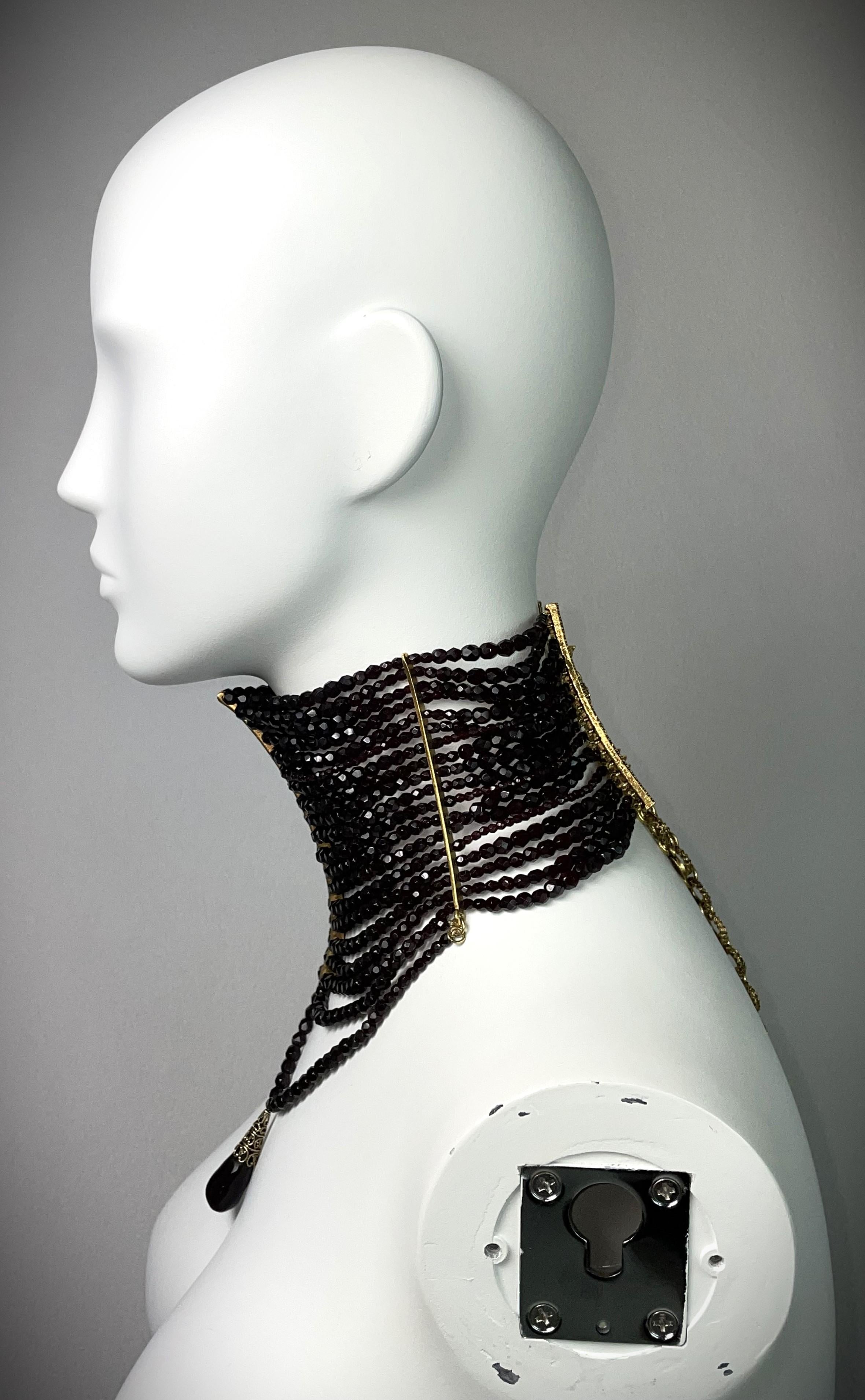 dior blood necklace