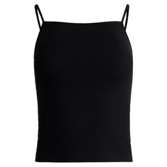 Vintage 1998 Gucci by Tom Ford Black Tank Top