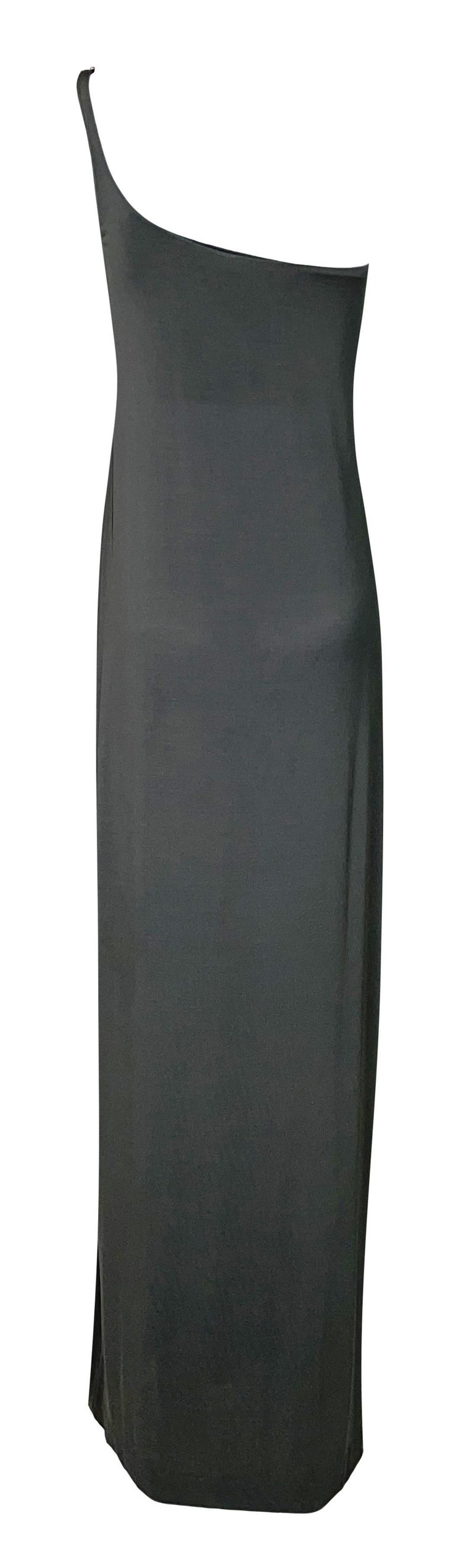 Gucci 1998 Sheer Sleeve Maxi Dress