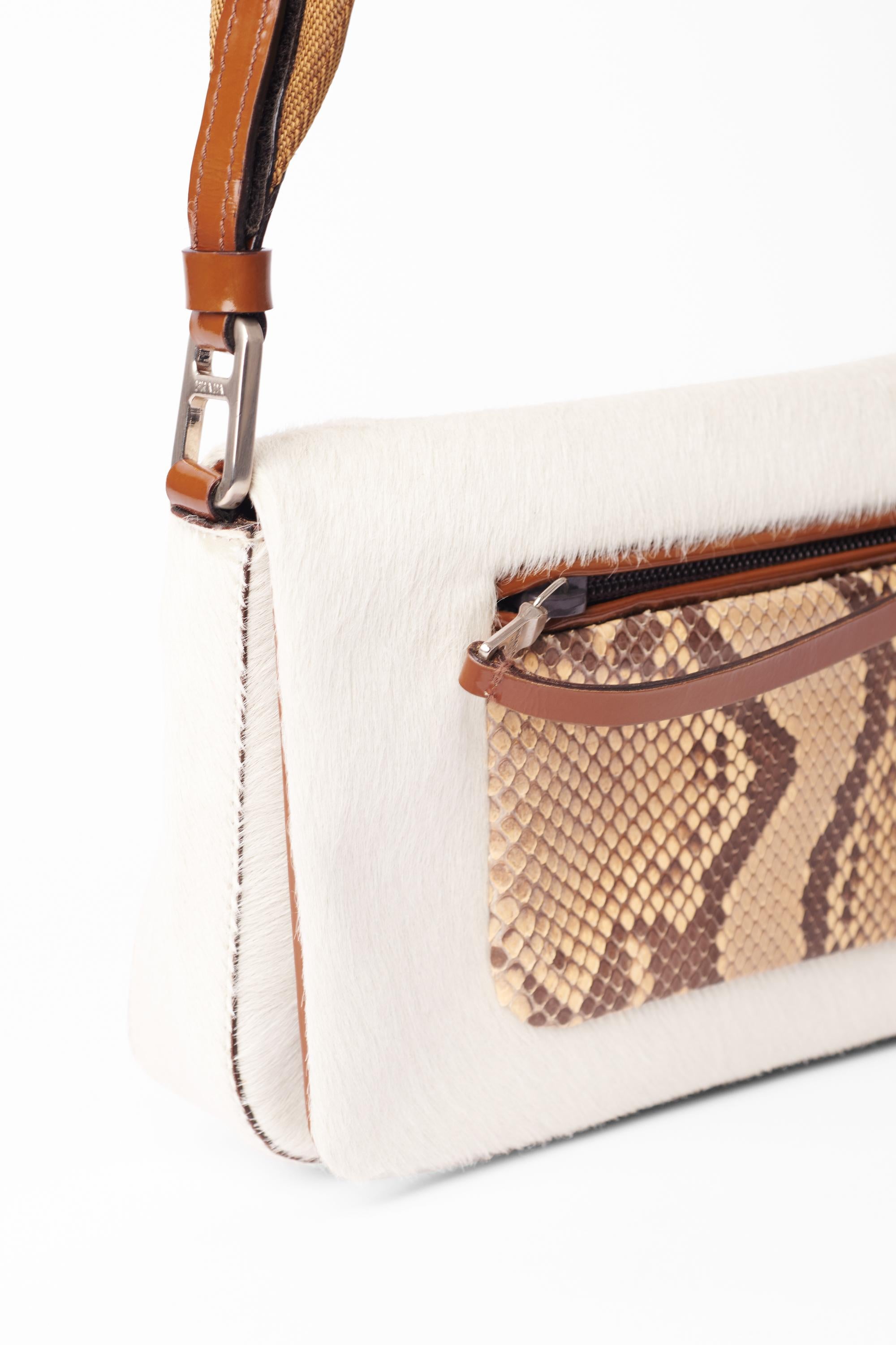 Bolso vintage de piel Prada 1999 2