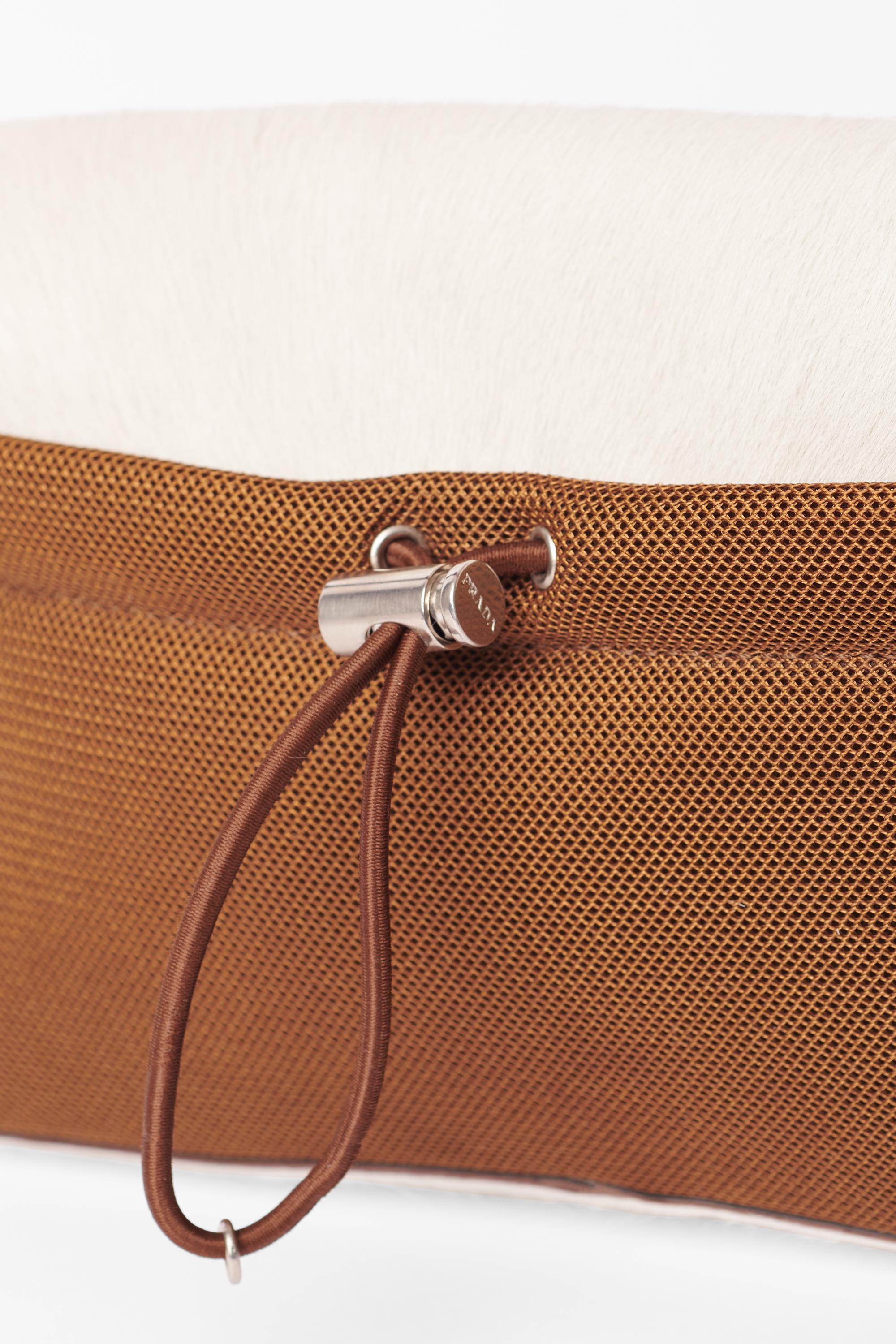 Bolso vintage de piel Prada 1999 3