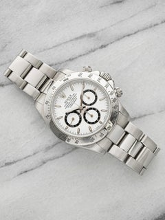 Vintage 1999 Rolex Daytona 16520 Stainless Steel White Dial Automatic 40mm