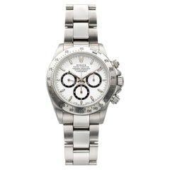 Vintage 1999 Rolex Daytona 16520 Stainless Steel White Dial Automatic 40mm